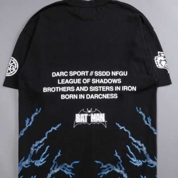 BATMAN ENERGY "PREMIUM" OVERSIZED TEE IN BLACK - Picture 3 of 3